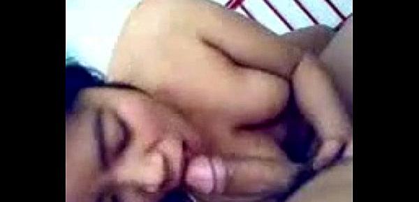 Indian collage girl hard sucking dick boyfriend